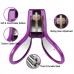 Pelvic Muscle Hip Trainer Clamp PVC Pelvic Floor Muscle Inner Thigh Buttocks Exercise